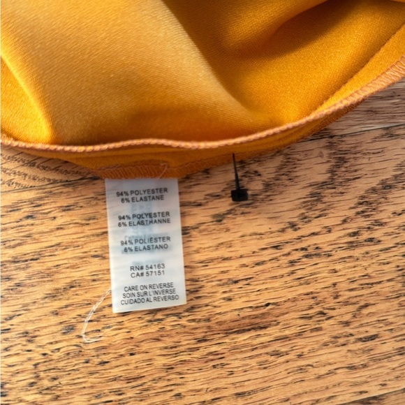 Dress Tony hilfiguer Elegant Orange Women's Dress - Picture 7 of 7